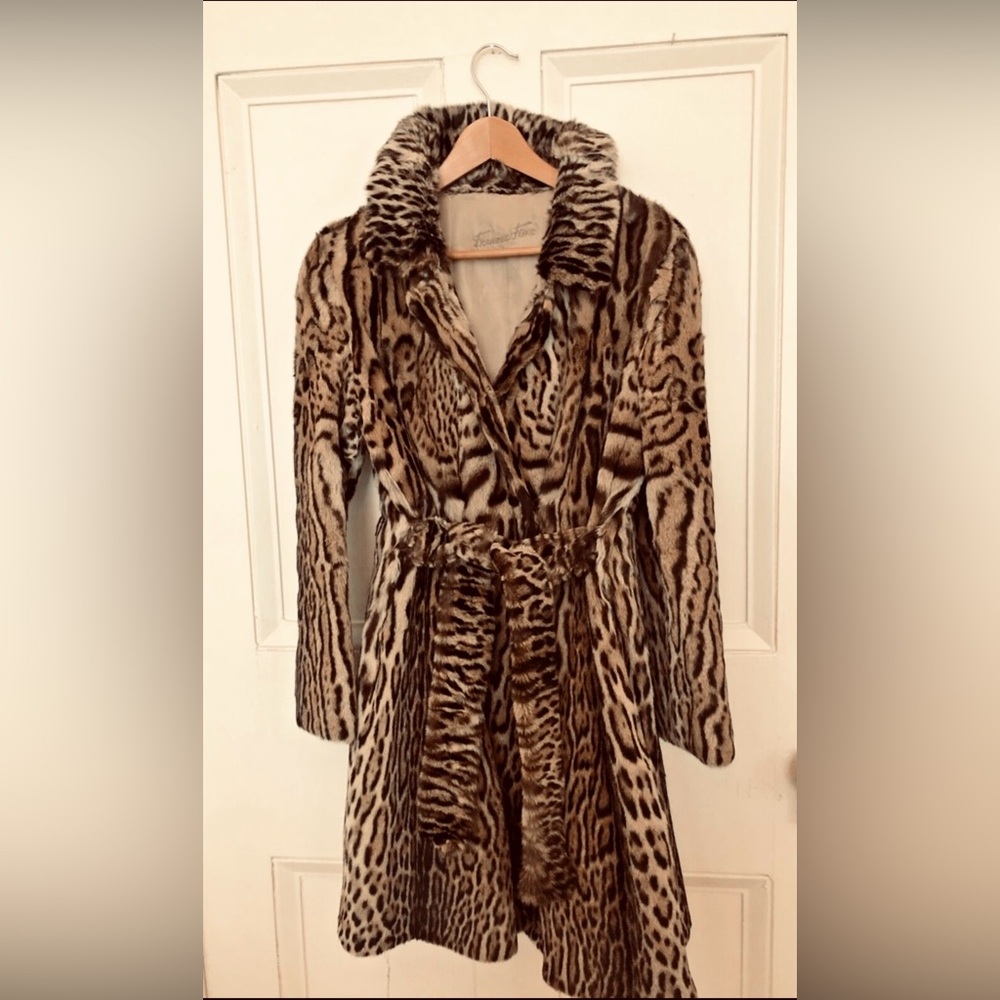 Real Fur Coat, Belted